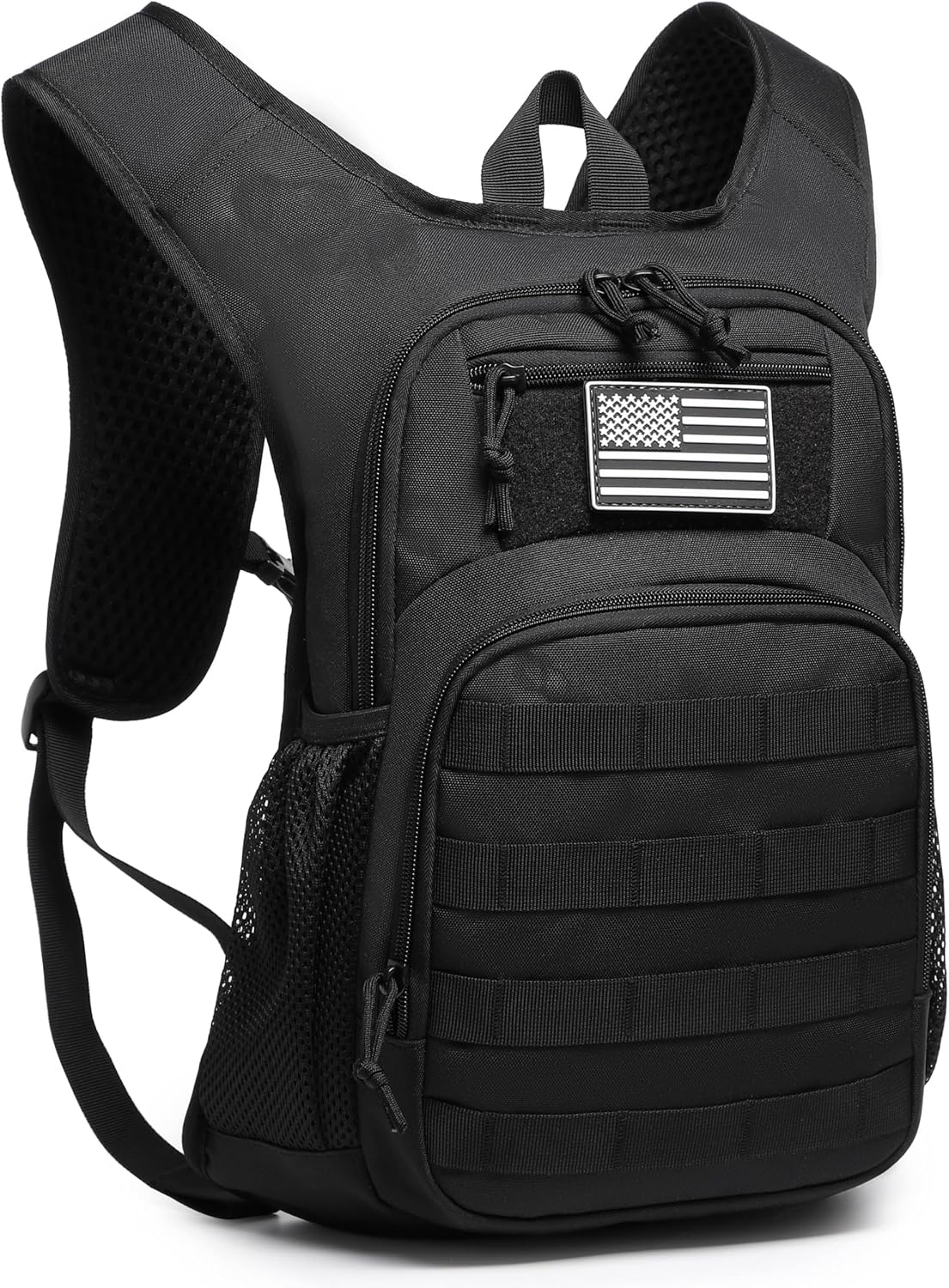 wotony Hydration Backpack with Water Bladder for Hiking Tactical Hydration Pack for Men Women Molle Water Backpack for Hiking - Image 3